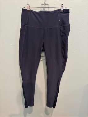 Mondetta Navy Blue High-Waist Leggings with Side Pockets